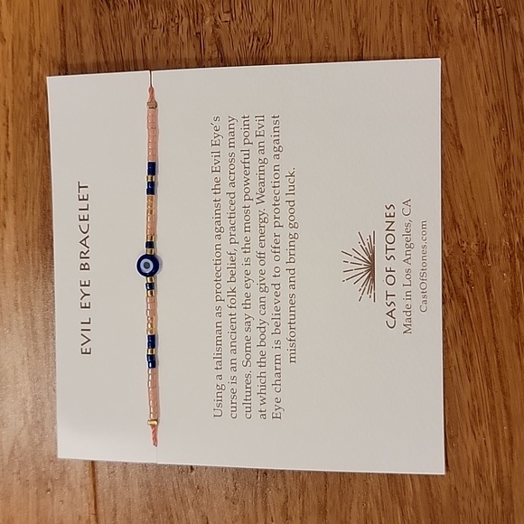 Cast of Stones Evil Eye Bracelet - Picture 1 of 4